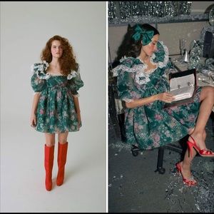 Green Gables Sugarfrill Puff Dress Selkie